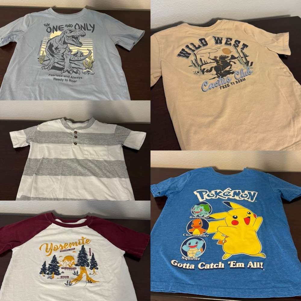 Boys Shirts & Shorts sz 6